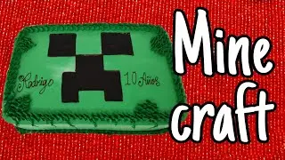 Pastel sencillo de Minecraft!!!