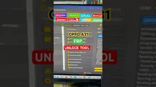 OPPO A31 ( CPH 2015 ) Userlock Remove Unlock Tool 