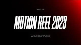 MOTION DESIGN SHOWREEL 2023 | 3D ANIMATION | BROKENEDGE STUDIOS
