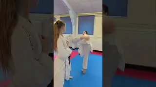 Karate girls face Kicks 