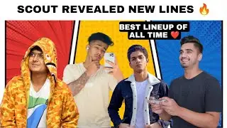 Scout revealed his new lineup | scout Mavi mortal and regaltos lineup | new lineup #newlineup #scout