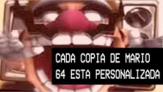 Cada copia de Super Mario 64 esta personalizada | MISTERIOS de Super Mario 64