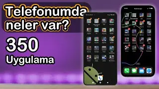 CEP TELEFONUMDAKİ 350 UYGULAMA 📲| Telefonumda neler var?
