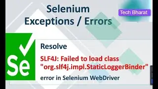 How to Resolve SLF4J Error in Maven Project | failed to load class org.slf4j.impl.staticloggerbinder