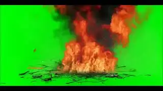FIRE GREEN SCREEN EFFECT PRESENTED BY GREEN SCREEN EFFECT