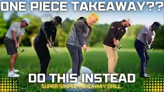 Do THIS Instead of the One Piece Takeaway | Golf Tips