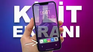 iPhone Kilit Ekranı Uygulamaları (iPhone Ana Ekran Düzenleme)