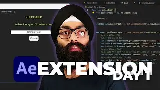 After Effects Extension Struggle Documentation - Day 1