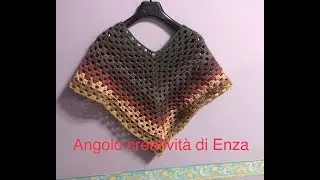 Quick and easy crochet poncho for beginners 💕
