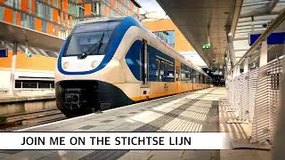 🇳🇱 One of the nicest railway lines: Utrecht - Den Dolder - Baarn SLT 29/5/2024