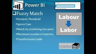 Power BI -Use Fuzzy Match for merging queries