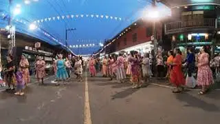 VLOG รำวงย้อนยุค เขมราฐ ๒๐๙ ปี circle dance #360  #360video #insta360 #vr