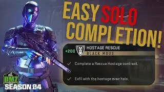 EASY Solo Hostage Rescue Mission Completion for Black Mous | Call of Duty Warzone 2.0 DMZ Season 4