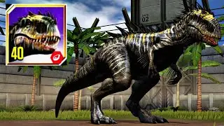 INDOMINUS REX GEN 2 Max Level 40 - Jurassic World The Game