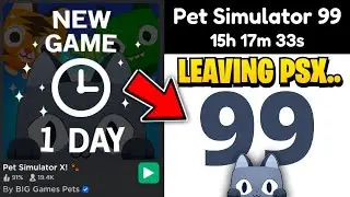 Pet Simulator 99! Играем, обозреваем и прокачиваемся!