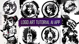 Logo Tutorial - Como Criar Logotipos usando AI Inteligência Artificial - Transformar texto em imagem