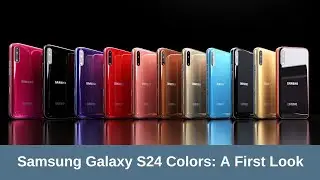 Samsung Galaxy S24 Colors A First Look 