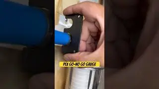Pex go-no go gauge 
