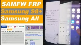SAMFW FRP Tool For Sam G955f Samsung All Just One Click Frp BypassRaza Phone Repairing