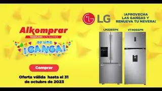 Aprovecha las GANGAS en neveras LG
