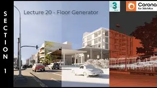 3ds Max 2023 Floor Generator Tutorial | Easy Realistic Flooring for Interior Visualization