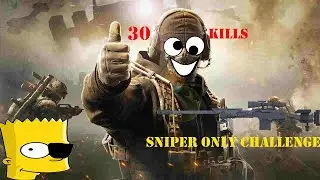 CALL OF DUTY | MOBILE | SNIPER ONLY CHALLENGE | 30 KILLS | MULTIPLAYER |