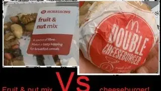 McDonald's burgers are better for you than fruit and nuts