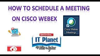 How to schedule a meeting on Cisco Webex