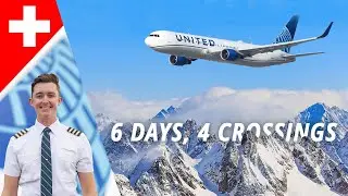Flying the 767 to Switzerland | 4 Atlantic Crossings in 6 Days