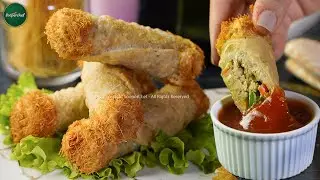 Vermicelli Kabab Chicken Rolls | A Crunchy Iftar Special Recipe By SooperChef