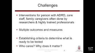 Designing and Disseminating the Next Generation of Interventions for Persons with Dementia