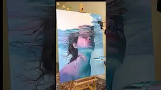 “Seeking” Oil Painting