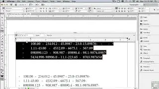 tutorial adobe indesign Tabs Tips