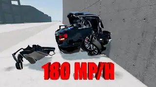WALL VS AUDI A6 C6 (BEAM NG DRIVE)