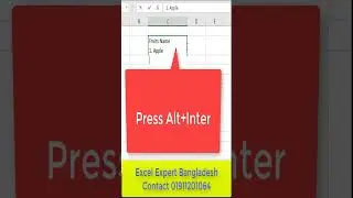 How to Add Line Breaks and Wrap Text in a Single Cell in Excel 