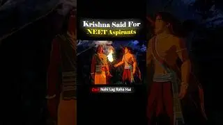 Shri Krishna Said for NEET aspirants | NEET Motivation 
