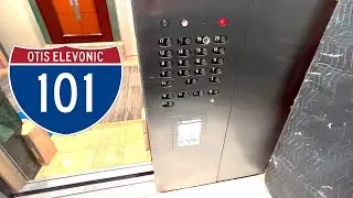 OtiSchindler Elevonic 101 Traction High-Rise & Service Elevators - 5/3 Bank Center - Tampa, FL