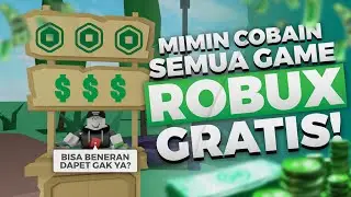 EKSPERIMEN MAIN GAME ROBUX! BENERAN DAPET GAK YA???