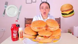 أكلت أكبر كمية من البرغر🍔