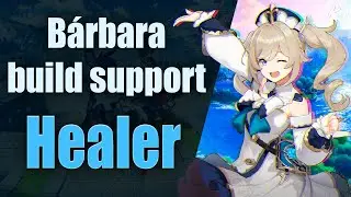 Genshin Impact - Como armar a Bárbara Healer