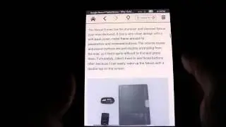 Web Browsing on Kindle Voyage