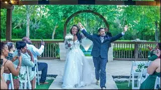 Marie & Gabe’s Intimate Wedding Ceremony (Kenny Lattimore - For You)