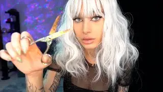 ASMR HAIRDRESSER ROLEPLAY (interactive) I wash you, I comb your hair, I cut your hair...