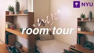 NYU College Dorm Room Tour (Lafayette Hall) | NYC Apartment Tour!