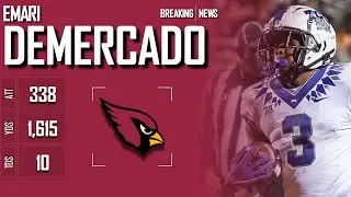 ARIZONA CARDINALS: Emari Demercado ᴴᴰ