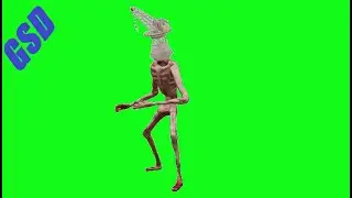 Siren Head Crane Head Green Screens | Trevor Henderson Fan Made