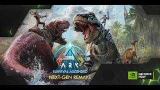 Ark: Survival Ascended | GeForce NOW RTX 4080 | 4K 120 FPS | UE5 Upgrade Pt. 7 | Taming The Beasts