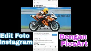 Cara membuat Foto menyambung di INSTAGRAM dengan PicsArt [Tutorial]