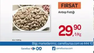CarrefourSA HaftaSonu İndirimi  Antep Fıstığı Reklamı
