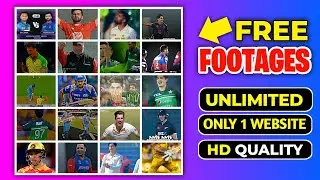 Get Free Unlimited Cricket Video Clips & Footages | Baloch Editz